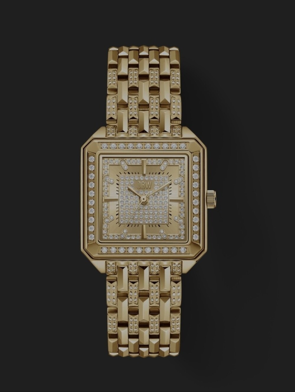 JBW Women's Watch J6411B Astra Swiss Quartz Diamond Gold 29mm